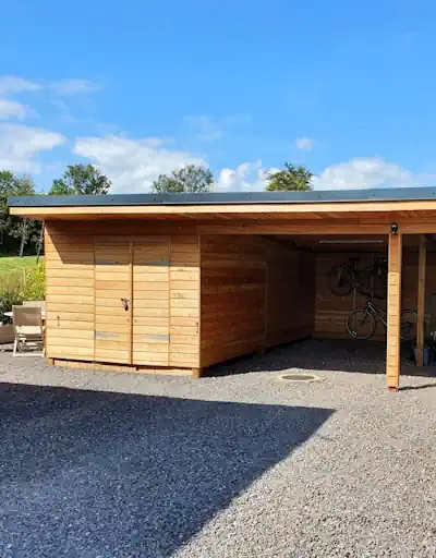 Alpine Austrian Larch shadow Gap Cladding