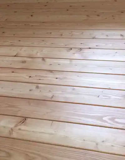 British larch flooring