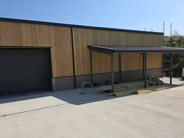 Larch Shadow Gap Cladding - British