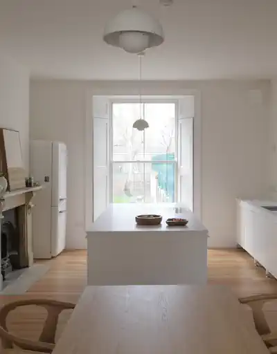 Larch Flooring Room